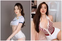 Hot girl nổi nhất "Nóng cùng Euro" khoe ảnh cổ vũ khiến netizen “choáng“