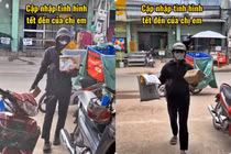 Cận Tết hội chị em gặp shipper ngày chục lần mà quen mặt