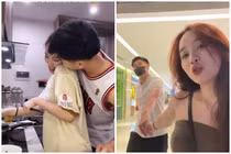 Nhâm Mạnh Dũng và bạn gái thể hiện tình cảm dù chưa công khai