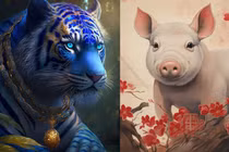  4 tuổi giàu lên trông thấy, tiền bạc chất đầy kho