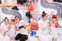 Con gái Minh Nhựa dù bầu sắp sinh vẫn hack dáng đỉnh cao