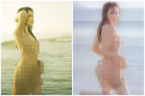 Thả rông hết cỡ, Ngọc Trinh khiến dân tình xem ảnh “chảy máu cam"