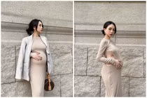 Ái nữ Minh Nhựa chụp ảnh bầu, chơi lớn “thả rông” gợi cảm