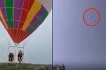 Video: Ngã từ khinh khí cầu, thanh niên tử vong