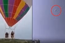 Video: Ngã từ khinh khí cầu, thanh niên tử vong