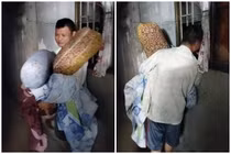 Nhậu say về khuya, hai bố con nhận cái kết nhớ đời