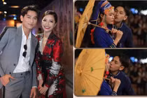 Khoảnh khắc 'khóa môi' công khai của Isaac và Bích Phương gây sốt