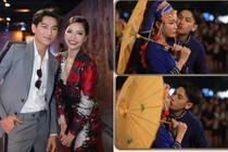 Khoảnh khắc 'khóa môi' công khai của Isaac và Bích Phương gây sốt
