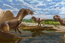 Quái vật 6m mặt chó, mình thằn lằn hiện hình ở Ai Cập