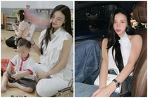 “Hoa khôi hàng không” làm mẹ hai con cứ xuất hiện là “gây sốt“