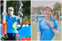 Nhan sắc xinh đẹp của nữ cung thủ Việt Nam tại SEA Games 31