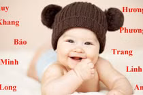 Những cái tên được đặt cho bé trai, bé gái nhiều nhất Việt Nam? 