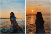 Diện "2 mảnh" đốt mắt, hot girl Sài thành khiến MXH chao đảo