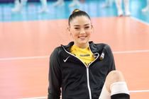 “Hoa khôi” bóng chuyền với chiều cao “khủng”, cứ ra sân là gây sốt