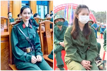 Loạt nữ tân binh xinh đẹp nổi bật ngày lên đường nhập ngũ