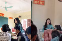 Bị chụp lén, nữ giáo viên hot girl chiếm spotlight mạng xã hội