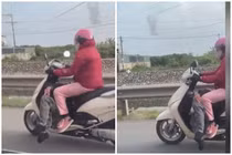 Chồng nhậu say, cô vợ có màn hộ tống vô cùng độc lạ