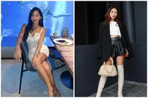 Hai ái nữ siêu giàu tại Singapore chuộng mặc khoe eo thon, chân dài