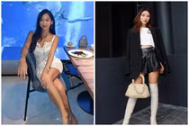 Hai ái nữ siêu giàu tại Singapore chuộng mặc khoe eo thon, chân dài
