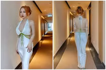 Diện áo hở cả trước sau, con gái Minh Nhựa khiến netizen “nóng mắt“