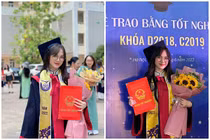 Bạn gái tiền đạo U23 Việt Nam gây sốt với học vấn nổi trội