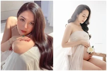 Dù làm mẹ, cựu tiếp viên hàng không ngày càng “nhuận sắc” 