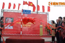 Hà Nội gắn biển đường mang tên 3 danh nhân họ Võ