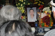 Cầu siêu 49 ngày nạn nhân Cát Tường ở BV Thanh Nhàn