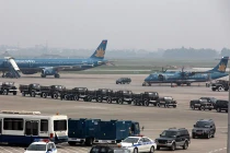 Sân bay Nội Bài hối hả tập đón linh cữu Đại tướng