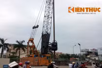 Rơi thanh sắt công trình đường sắt đô thị: Đình chỉ cho vui!