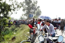 Phát hiện xác chết bị đốt, trói 2 tay ở Hà Nội 