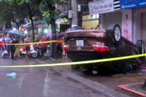 Xe “điên” hạng sang gây tai nạn liên hoàn