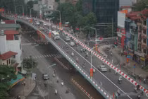 Thông xe cầu vượt thép mềm mại nhất Thủ đô