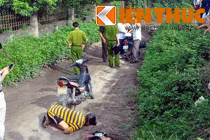 Kinh hoàng phát hiện xác chết trong tư thế quỳ gối