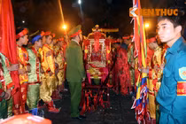 Toàn cảnh khai ấn đền Trần hoành tráng