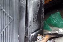 Hai ngôi nhà bị phóng hỏa giữa HN