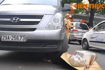 Hà Nội: Người phụ nữ chết thảm trong gầm xe Huyndai