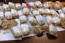 CA Hà Nội bắt giữ 33 kg vàng Trung Quốc gắn mác Italy
