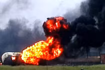 Hà Nội: Nổ bình gas, một người bị thương nặng