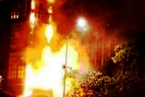 Hoảng loạn vì cháy Nhà hát múa rối Thăng Long