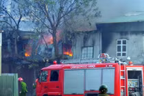 Cháy lớn gần khách sạn La Thành, một người thiệt mạng