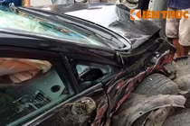 Honda Civic gây tai nạn liên hoàn, 1 người nhập viện 