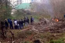 Phát hiện xác nam thanh niên đang phân hủy 