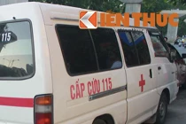 Giả xe cấp cứu 115, chở lậu bệnh nhân ngay giữa Thủ đô