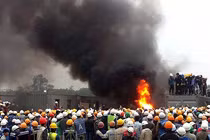 Khởi tố vụ xô xát ở công trường xây dựng Samsung