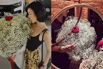 Lệ Quyên khoe xe 5 tỷ mới tậu kèm hoa do tình tin đồn tặng?