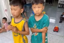 2 bé sinh đôi mất tích được tìm thấy cách nhà gần 2km ở Bình Phước