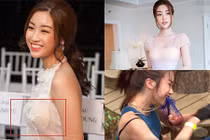 Hoa hậu Đỗ Mỹ Linh mắc lỗi trang phục kém duyên phát ngượng