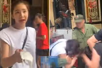 Lưu Đê Ly ẩu đả với antifan trên phố