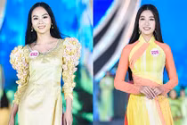 Cận nhan sắc Top 5 Người đẹp Du lịch Hoa hậu Việt Nam 2020